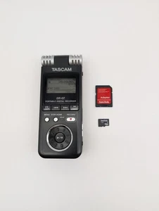 Tascam DR-07 Portable Digital Audio Recorder With Memory Card Tested Working - Picture 1 of 12