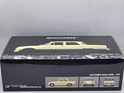 Alfa Romeo Giulia Super - 1970 - MINICHAMPS 1:18 - Immagine 1 di 4