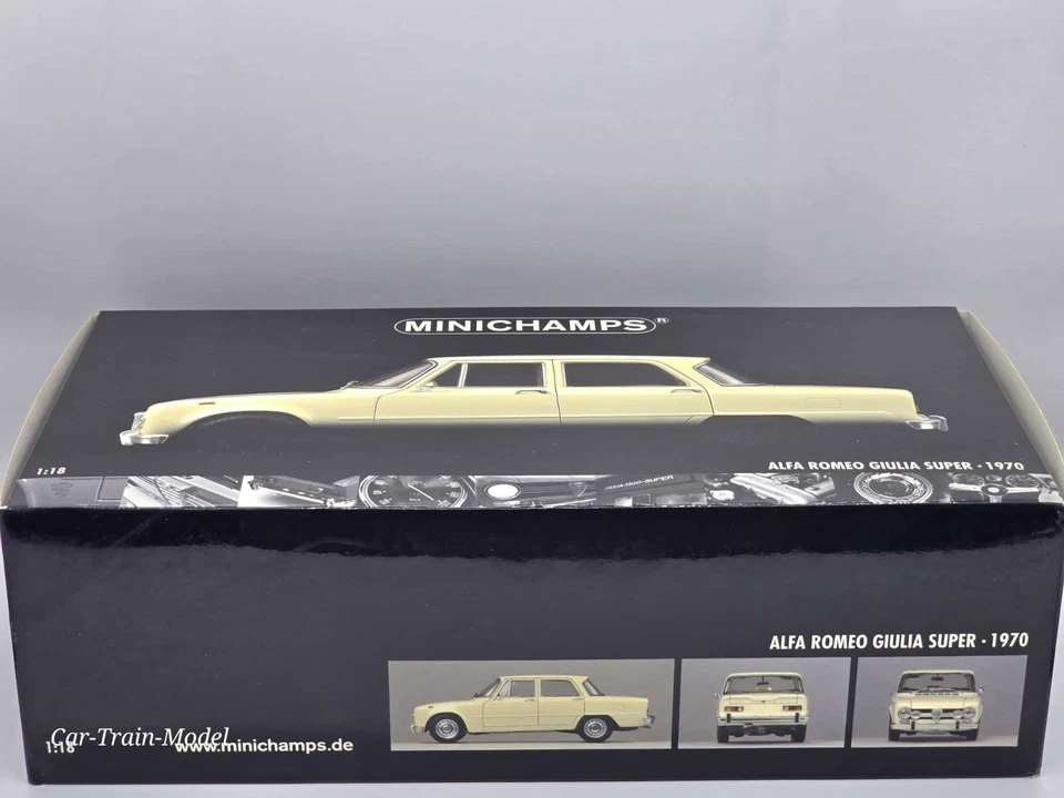 Alfa Romeo Giulia Super - 1970 - MINICHAMPS 1:18 - Immagine 1 di 4