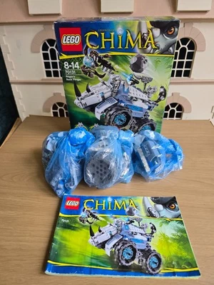 LEGO LEGENDS OF CHIMA 70131 - Rogon's Rock Flinger (complete, with box) - Image 1 of 4