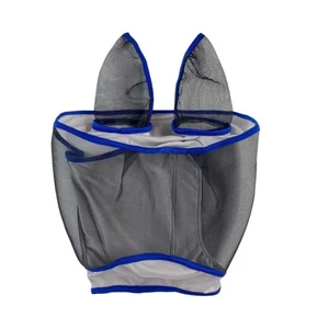 Breathable Adjustable Face Cover Fine Meshes Horse Head Cover Headgear - Picture 1 of 8