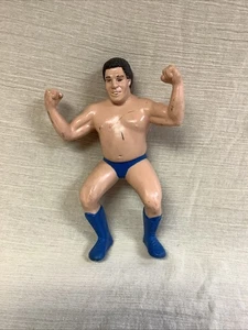 WWF LJN Wrestling Figura Di Andre Il Gigante Con Capelli Corti B  - Foto 1 di 3