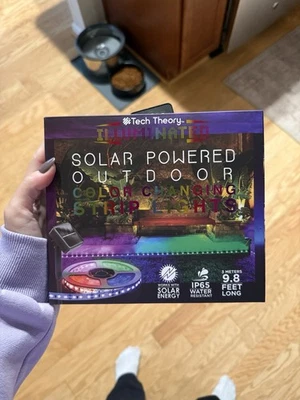 Solar powered Outdoor Strip Lights - Image 1 of 2