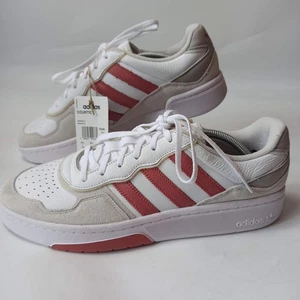 Adidas Originals Courtic Men's Trainers - White / Red - Size 12.5 UK - BNWT - Picture 1 of 19