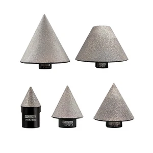 Broca de núcleo biselado de biselado de diamante seco 20 mm-82 mm para porcelana cerámica mármol - Imagen 1 de 14