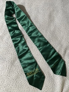 Baylor University grüne Abschlussschärpe Schulgeist - Bild 1 von 2