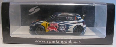 Spark 1:43 S4501 Volkswagen Polo R WRC Winner Monte Carlo 2015 Ogier/Ingrassia - Image 1 of 3