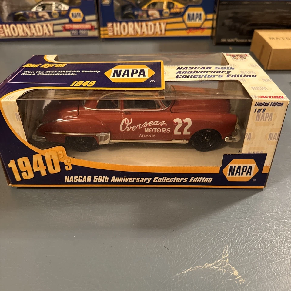 1949 Red Byron #22 Olds 88 Napa 50th Anniversary Collectors Edition 1 Of 6 - Image 1 of 4