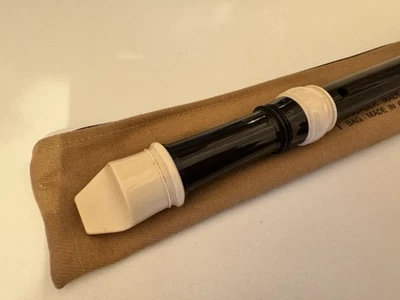 YAMAHA YRS-302B III Sopran C BLOCKFLÖTE DOPPELLOCH DREITEILIG + TASCHE - Bild 1 von 4