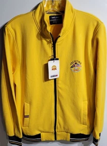 Monte Carlo Full Zip Yachting Jacket Yellow Size M NWT - Picture 1 of 2
