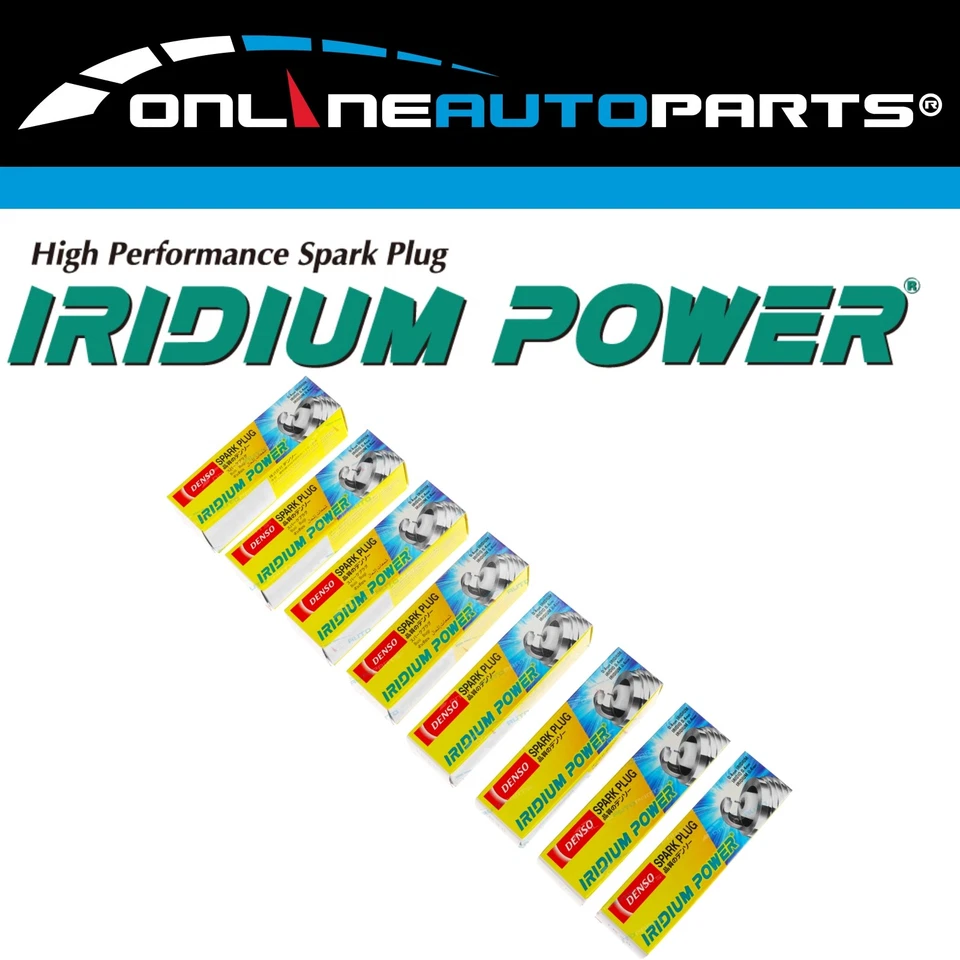 Set 8 Denso Iridium Spark Plugs for Holden Clubsport R8 HSV VF V8 6.2L LS3 2015 - Image 1 of 1