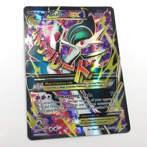 Tarjeta Pokémon holográfica arte completo M Gallade EX 100/108 XY Roaring Skies con funda - curva - Imagen 1 de 10