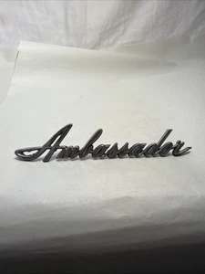 1960's-70's AMC Ambassador Emblem - Bild 1 von 8