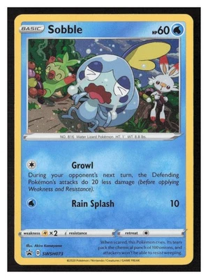 Sobble SWSH: Sword & Shield Promo Cards #SWSH073 Promo - Image 1 of 2