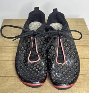 Vivobarefoot Terra Plana Minimalist Running Shoes Black & Red EU 39 - Picture 1 of 5
