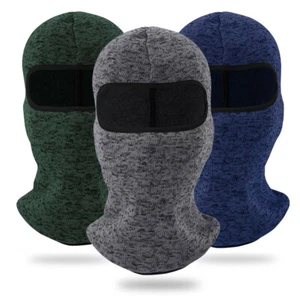 Fleece Balaclava Ski Mask for Men&Women Warm Windproof Thermal Winter Face Mask - Picture 1 of 16