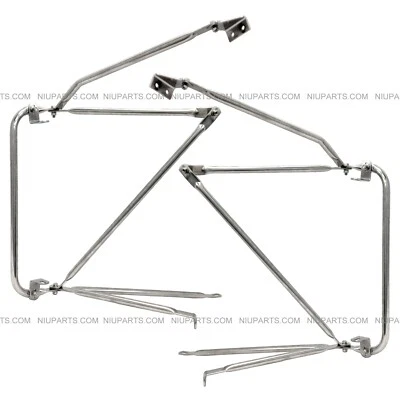 Door Mirror Bracket Arm CAB MOUNT Stainless LH & RH Fit Freightliner CLASSIC XL - Изображение 1 из 4