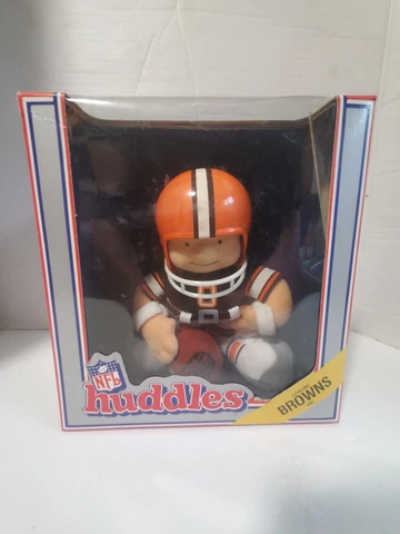 1983 NFL Huddles Mascot Plush Tudor Games Collectible Cleveland Browns 1 MIB Cover