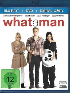 WHAT a MAN - Komödie mit Matthias Schweighöfer & Sibel Kekilli - Digipack -SUPER - Picture 1 of 2