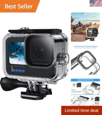 60M Waterproof Dive Housing for GoPro 11/10/9 - Quick Release Mount Included - Image 1 of 4