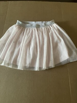 Sonoma Brand - Pink Lined Tutu Skort Size 6 with Rhinestones ~ Silver - Image 1 of 4