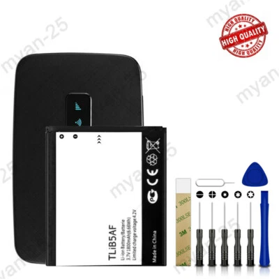 Nova Bateria de Substituição TLiB5AF 1800mAh Para Alcatel Linkzone Ferramenta Hotspot Móvel - Imagem 1 de 4