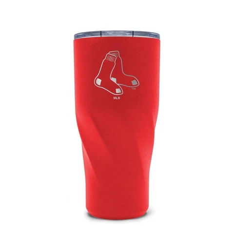 Boston Red Sox 20oz Morgan Stainless Steel Tumbler [NEW] MLB Cup Travel Mug Cover