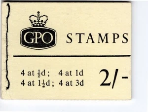 GB  Sg N7  Wilding  2/-  BOOKLET April 1962 cat £65.00 - Picture 1 of 1