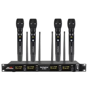 Berlingtone BR-400UM Professional 4-Channel UHF Wireless Microphone Systems - Picture 1 of 8