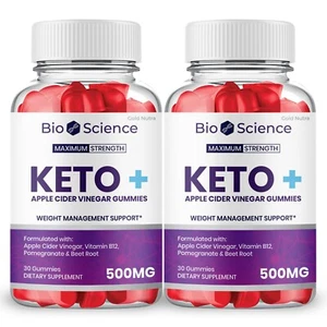 (2 Pack) Bio Science Keto ACV Gummies, Original BioScience Weight Loss Support - Picture 1 of 6