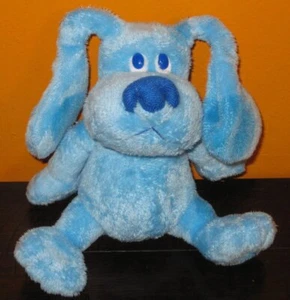 Ty Beanie Babies BLUE From Blue's Clues Puppy Dog Nick Jr. 7" Plush Stuffed - Picture 1 of 3