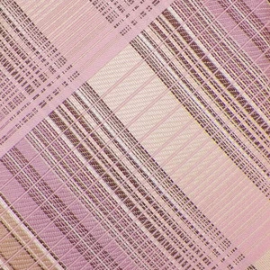 TED BAKER LONDON Mens Pink Brown Beige PLAID Handmade Woven Silk Tie NWOT - Picture 1 of 3