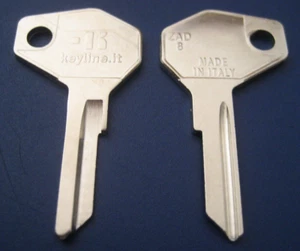 Piaggio - Vespa / Schlüsselrohling Lenkschloß  ZADI Profil - Bild 1 von 2