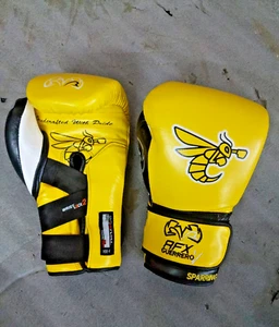 AFX Guerrero Boxing Gloves 16oz | Yellow Sparring Gloves | Pro Training Gear - Picture 1 of 3