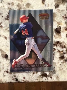 1999 BOWMANS BEST ROOKIE CARD TEXAS RANGERS KELLY DRANSFELDT #162 - Picture 1 of 1