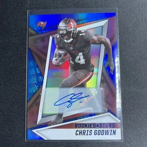 Chris Godwin 2021 Panini Rookies & Stars True Blue Auto #1/35 TB Bucs! - Foto 1 di 2