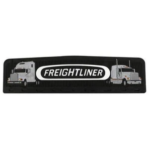 Freightliner Trucks 24" x 6" x 1/4" Semi Truck Rubber Quarter Mud Flaps Set - Foto 1 di 1