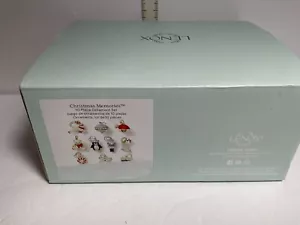 Lenox Christmas Memories Mini Ornament Set Of 10 NEW - Picture 1 of 4