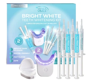 Professional LED Teeth Whitening Kit w/ 4 Gel Pens Light Accelerator NEW - Picture 1 of 9