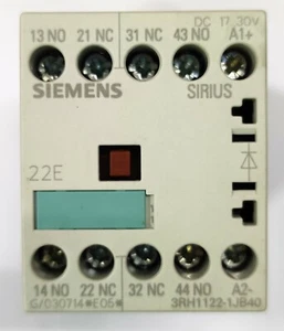 Siemens 3RH1122-1JB40. Industrial control relay 2N/O 2N/C 24VDC. BNIB - Picture 1 of 5
