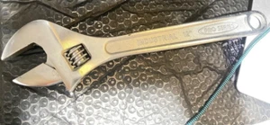 Pro Series Forged Alloy Steel Adjustable Wrench Chrome Finish Industrial 12" (Y7 - Picture 1 of 6