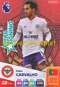 477 FABIO CARVALHO # BRENTFORD FC PANINI PREMIER LEAGUE 2024 2025 ADRENALYN - Bild 1 von 1
