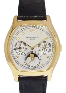 Patek Philippe Perpetual Calendar Complications 18k Yellow Gold B/P Watch 5040 - Picture 1 of 14
