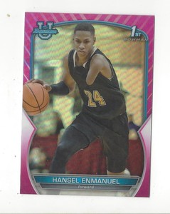 2022-23 Bowman Chrome University Basketball Pink Refractor Singles - You Choose