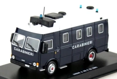 Iveco A 55 F 13 1981 Carabinieri Polizia 1:43 auto di metallo Agostini*33 - Immagine 1 di 2