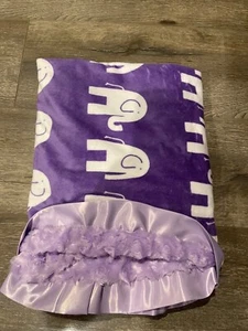 Super soft and cozy one of a kind ooshi gooshi minky baby blanket - Picture 1 of 3