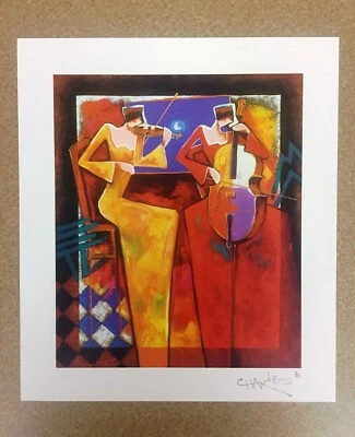 Charles Lee | Duet Night, Color Seriolithograph, Park West Gallery, COA  - Image 1 of 3