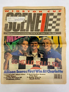 Nascar Winston Cup Scene Oct 11 1990 Davey Allison Earnhardt Martin Irvan - Picture 1 of 7