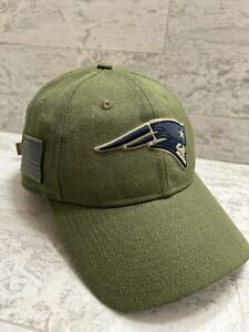 Chapeau de baseball réglable homme New England Patriots casquette militaire vert logos