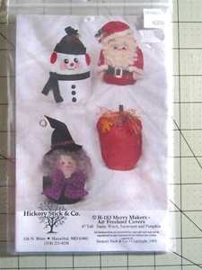 "Cubiertas para ambientador Merry Makers" de Hickory Stick & Co. patrón de costura - Imagen 1 de 2